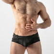 Locker Gear Open Access Jock Brief Black