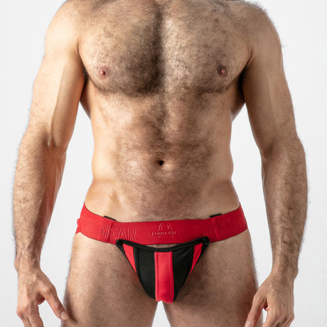 Locker Gear Open Access Jockstrap Red