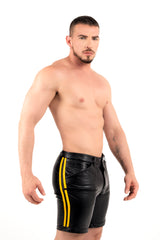 ROK Eco Long Zipper Short Black Yellow