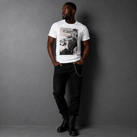 PWR T-Shirt MADONNA GARBO White