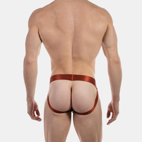 Barcode Berlin Jockstrap Barnabie Rust