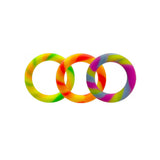 ruff GEAR Limited Edition Silicone Candy 3 Pack Cock Ring Set