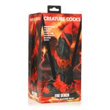 Creature Cocks Fire Demon Monster Silicone Dildo 8.5 Inch