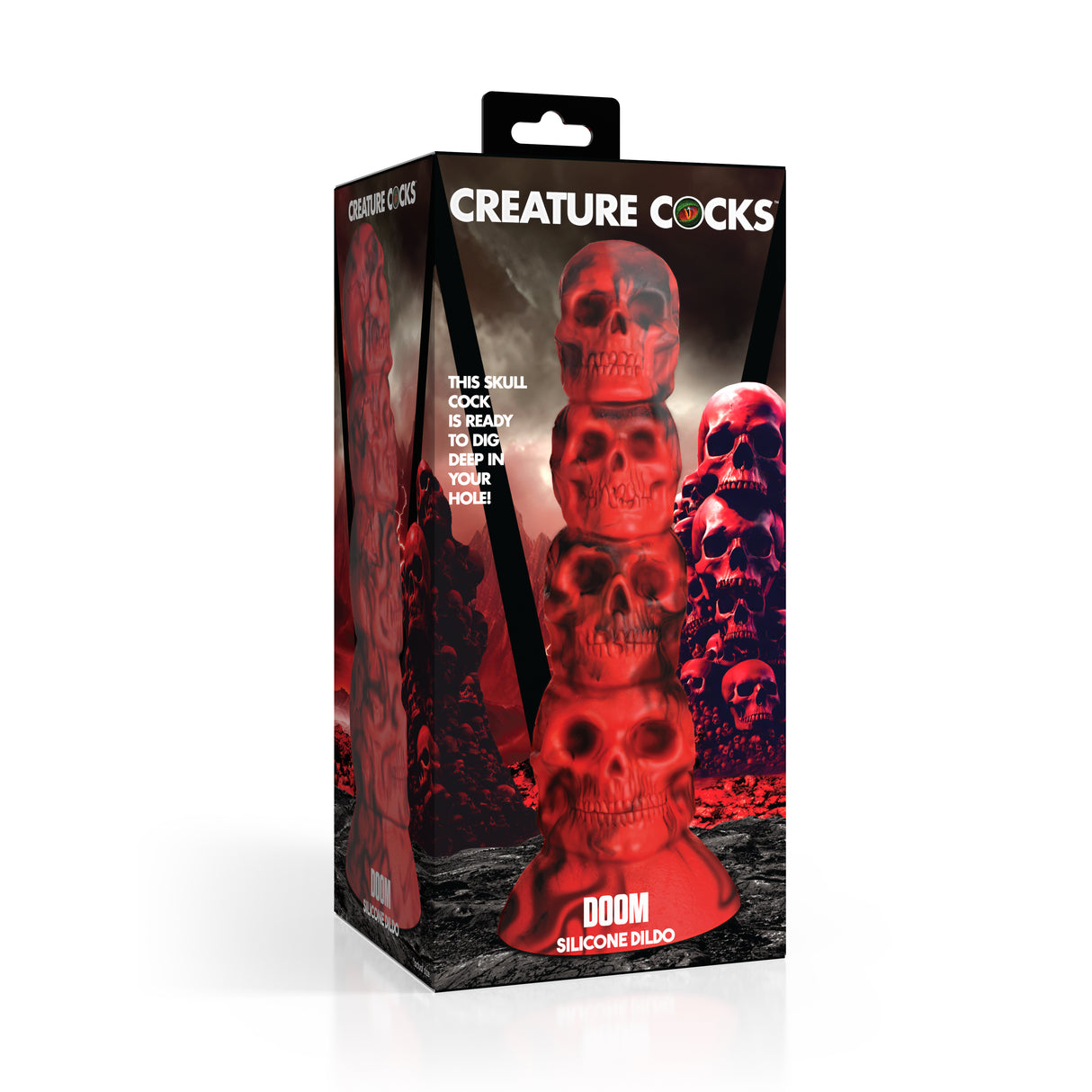 Creature Cocks Doom Silicone Dildo 9.4 Inch