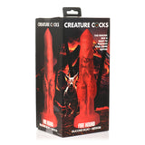 Creature Cocks Fire Hound Silicone Dildo 8.4 Inch