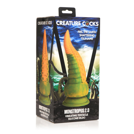Creature Cocks Monstropus 2.0 Vibrating Tentacle Silicone Dildo 7.3 Inch