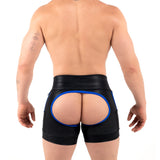 ROK Kinky Chap Short Black Blue