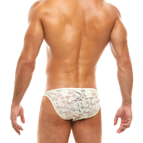 Modus Vivendi Floral Lace Low Cut Brief Ivory