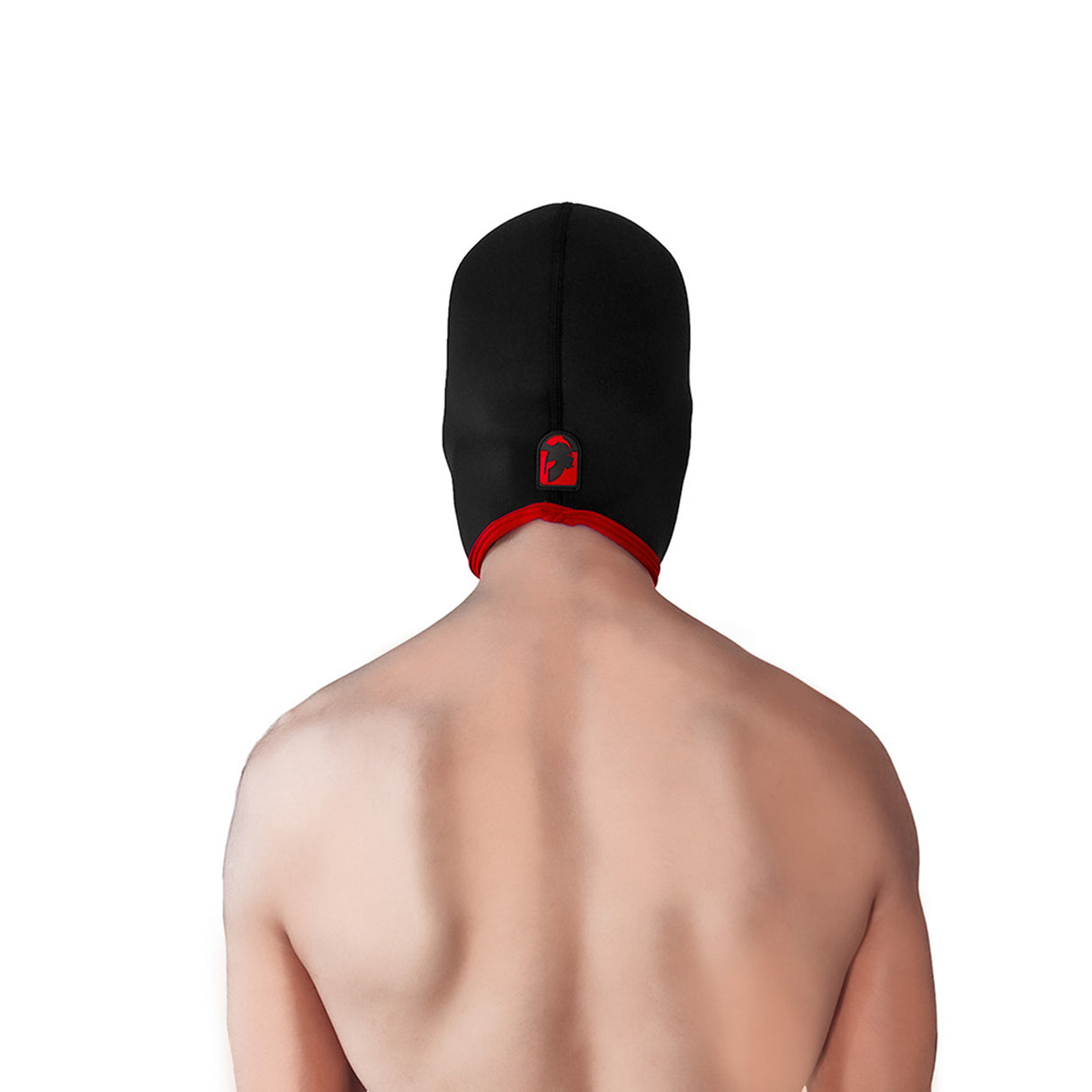 BRUTUS Blind Neoprene Face Fucker Hood Black Red