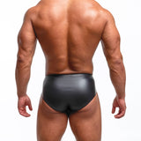 Spartas Ares Fetish Brief Black Red