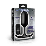 Heavy Hitters Vibrating Weighted Silicone Anal Plug Large
