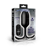 Heavy Hitters Vibrating Weighted Silicone Anal Plug XL