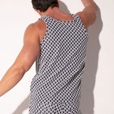Code 22 Razor Tank Top Navy
