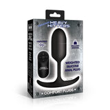 Heavy Hitters Vibrating Weighted Silicone Anal Plug Medium