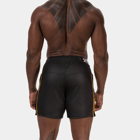 Barcode Berlin Short Fuad Black Yellow