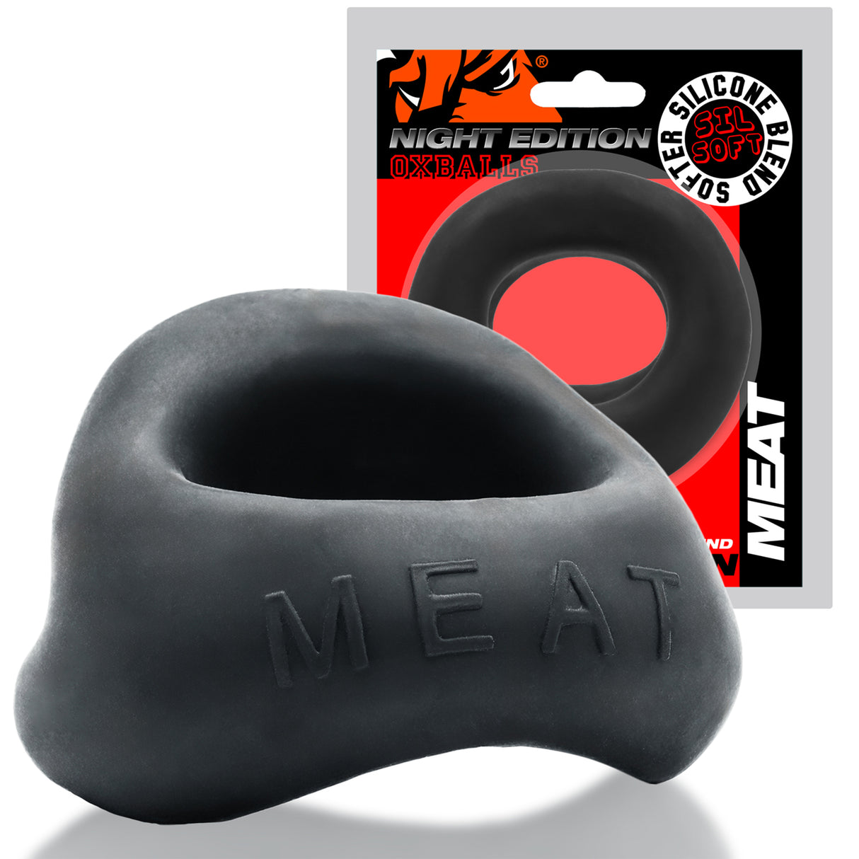 Oxballs Meat Cock Ring Night Edition