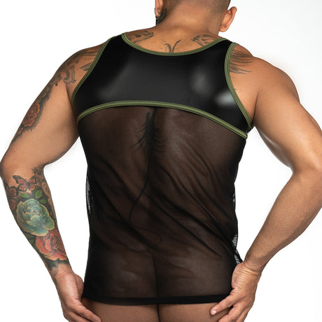 Gigo Fetiche Tank Top Green