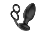 Nexus Tornado Rotating Plug with Cock & Ball Rings and Remote