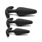 PLUG IT Silicone Anal Trainer Plug Set Blue