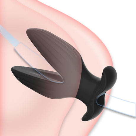 PLUG IT Silicone Deep Tunnel Butt Plug Medium