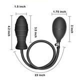 ruff GEAR Inflatable Ridge Rider Butt Plug