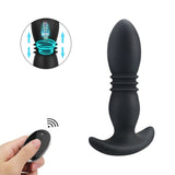 Command Thrusting Anal Plug with Remote
