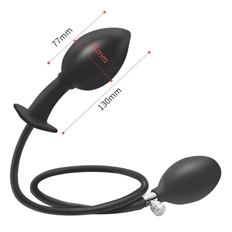 ruff GEAR Inflatable Expanding Detachable Butt Plug