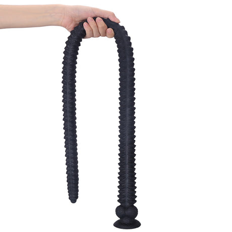 ELITE Liquid Silicone Spine Tickler Depth Trainer 35.4 Inch