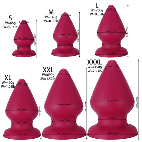 PLUG IT Silicone Challenger Plug XXXL