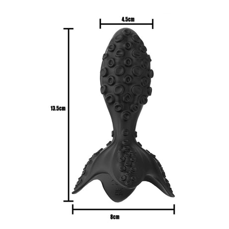 Command Octalus Suction Cup Vibrating Butt Plug