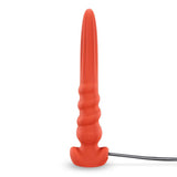 TOPPER Inflatable Stretch Training Anal Plug 14 Inch Red