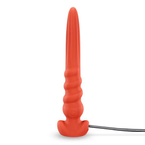 TOPPER Inflatable Stretch Training Anal Plug 14 Inch Red