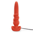 TOPPER Inflatable Stretch Training Anal Plug 15 Inch Red
