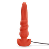 TOPPER Inflatable Stretch Training Anal Plug 15 Inch Red