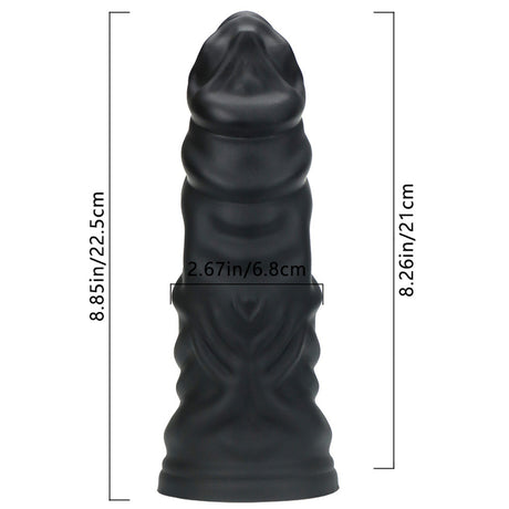 ruff GEAR Silicone Fantasy The Enemy Dildo 8.8 Inch