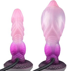 RG Fantasy Monster Dragon Inflatable Dildo Purple
