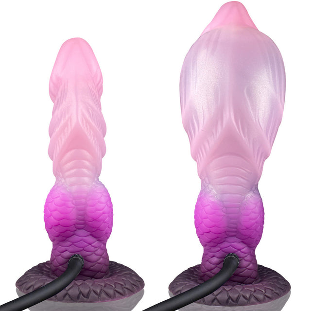 RG Fantasy Monster Dragon Inflatable Dildo Purple