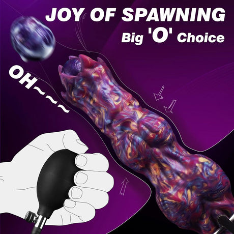 ruff GEAR Fantasy Ovipositor Alien Egg Laying Dildo