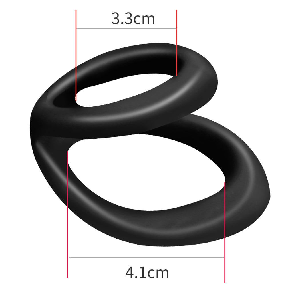 ruff GEAR Silicone Snug Fit Cock & Ball Ring