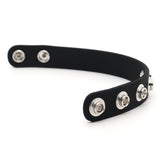 ruff GEAR Silicone Snap Adjustable Cock Ring Black