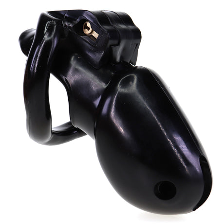 LOCK4D Advanced Comfort V3 Chastity Cage Medium Black