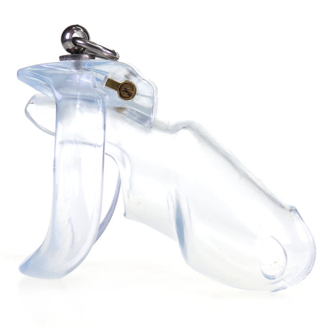 LOCK4D Advanced Comfort V4 Chastity Cage Small Clear