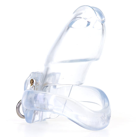 LOCK4D Advanced Comfort V4 Chastity Cage Small Clear