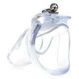 LOCK4D Advanced Comfort V4 Chastity Cage Small Clear