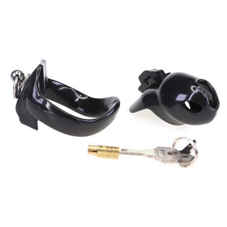 LOCK4D Advanced Comfort V6 Chastity Cage XL Black