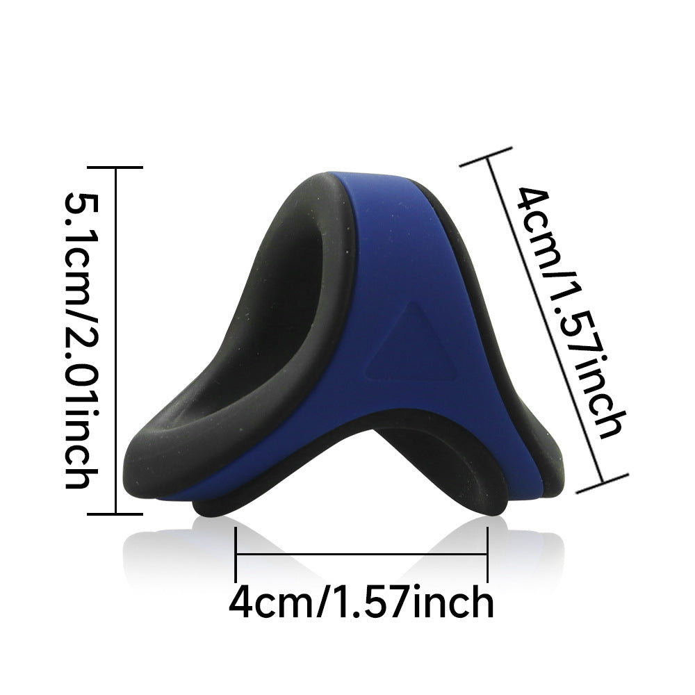 ruff GEAR Dual Core Cock & Ball Sling Black Dark Blue