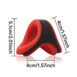 ruff GEAR Dual Core Cock & Ball Sling Red Black