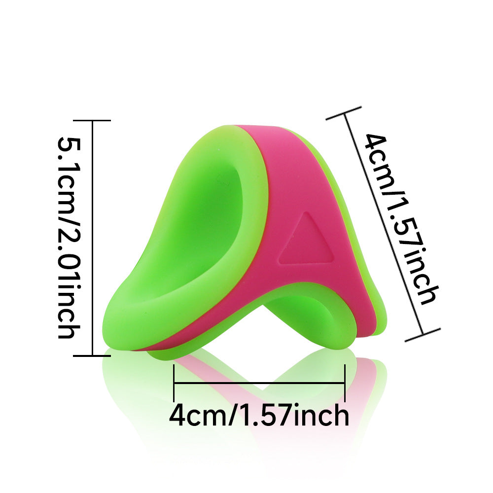 ruff GEAR Dual Core Cock & Ball Sling Green Rose