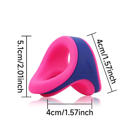 ruff GEAR Dual Core Cock & Ball Sling Rose Dark Blue