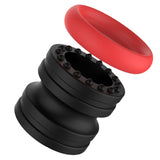 ruff GEAR Silicone Grip Ball Stretcher Black Red